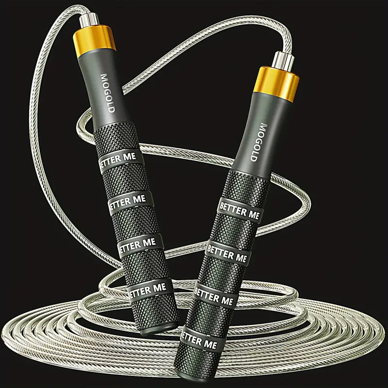 Professional Adjustable Speed Jump Rope - Exercise and Fitness Skipping Rope for Men and Women.