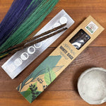 Natural Botanical Masala Incense sticks with white sage scent, natural accessory for aromatic home fragrance.