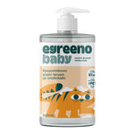 Egreeno Baby Hand Wash Unscented 500ml bottle with pump dispenser, gentle and suitable for delicate baby skin.