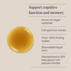 Kiki Health, Organic Lions Mane Extract Tincture, 50ml