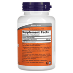 Old Products NOW Foods L-Glutamine supplement capsules, 120 vegetarian capsules, showing the supplement bottle and capsules inside.