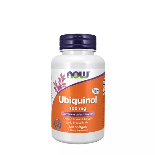 Now Foods Ubiquinol 100 mg, 120 μαλακές κάψουλες