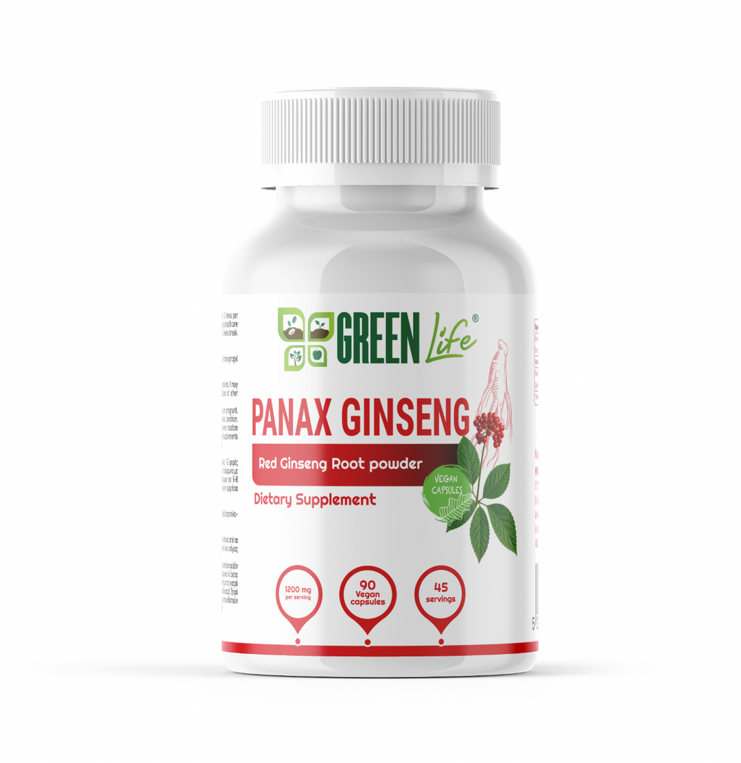 Green Life, Panax Ginseng, 1500mg, 90 Capsules, 45 Servings