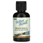 MKSTAVRINOS NOW Foods Better Stevia zero-calorie liquid sweetener in a 2 fl oz bottle, supplement for natural sweetening.