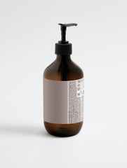 Selfnamed Patchouli & Amber Vanilla Hand and Body Wash bottle with a sleek design and natural ingredients.