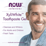 MKSTAVRINOS XyliWhite Coconut Oil Mint Toothpaste Gel in 6.4 oz tube, featuring natural ingredients for fresh breath and oral hygiene
