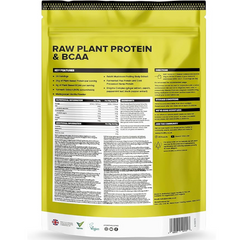 LARGE PERFORM Raw Plant Protein & BCAA - Vivo Life - GREEN LIFE CYPRUS