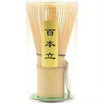 Bamboo matcha whisk for perfect tea preparation, TEMU drink accessory with finely crafted bamboo tines for smooth mixing