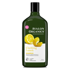 Шампунь, осветляющий, лимон, 11 жидких унций (325 мл) — Avalon Organics 