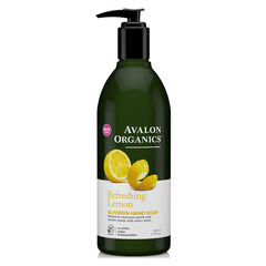 Glycerin Hand Soap, Refreshing Lemon, 355ml - Avalon Organics