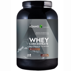 Adams Supplements, Whey concentrate protein, 908g