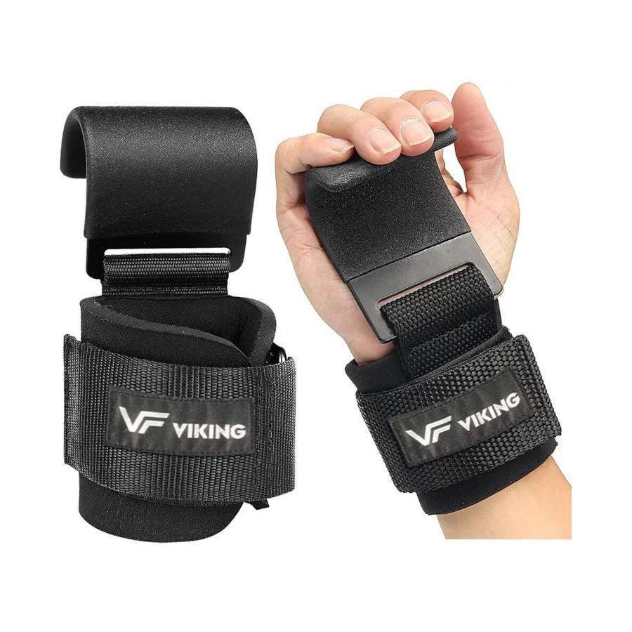 Viking Fitness Viking Power Hook C-964 accessory with C-wrist strap and large hook for weightlifting and strength training.