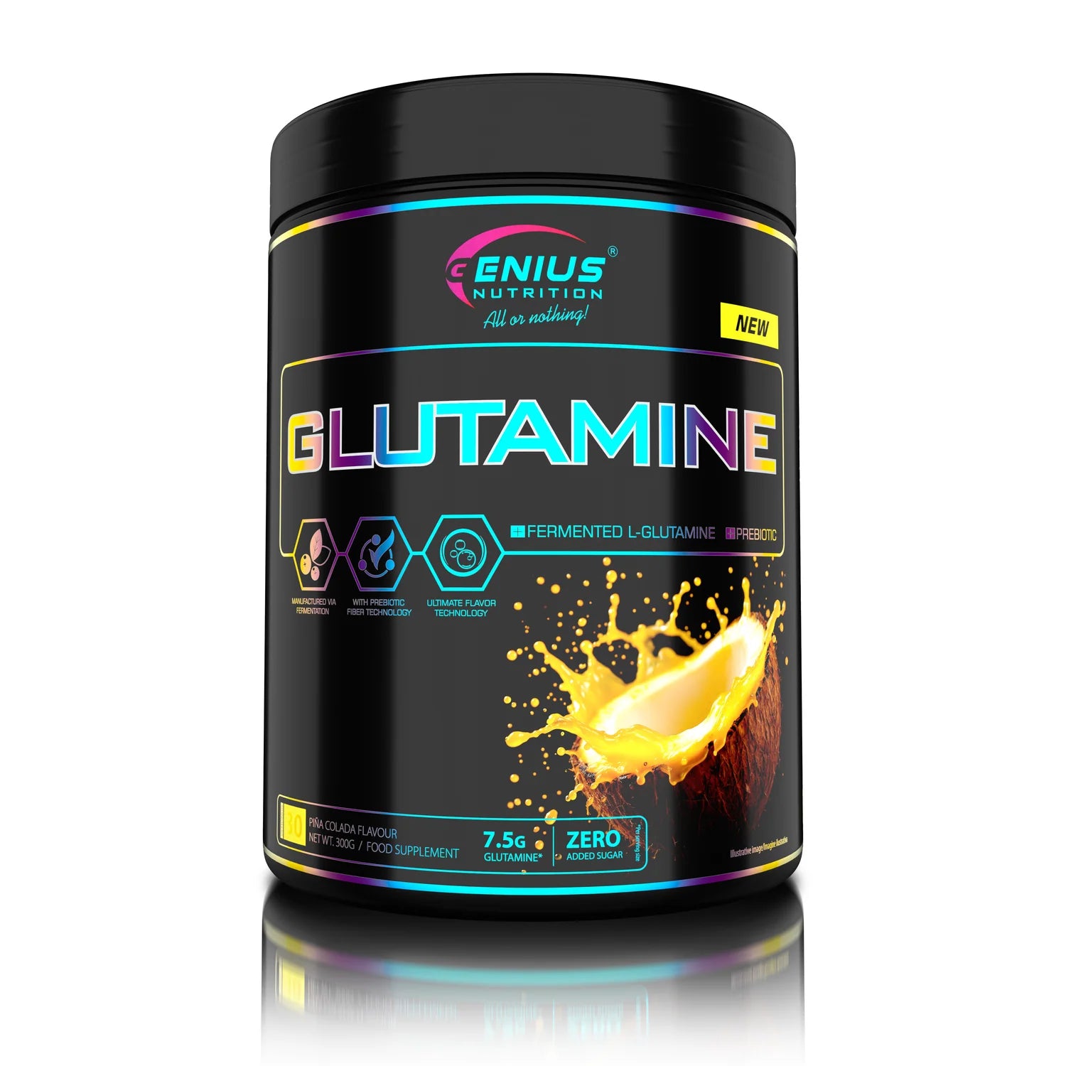 Genius Nutrition, ГЛЮТАМИН 300 г/30 порций