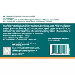 Himalaya Koflet-H Lemon 12 Honey Lozenges | Lemon Flavour