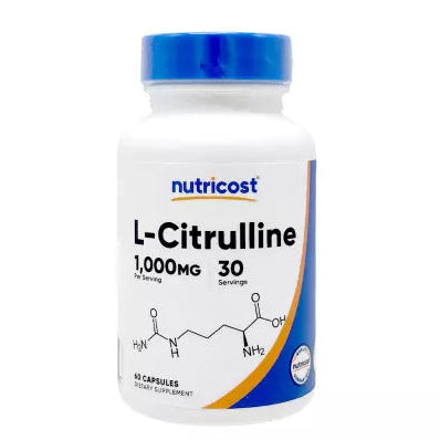 Nutricost L-Citrulline 1000mg – 60 Capsules – 2 Capsules Serving – 30 Servings