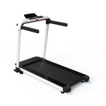 Foldable VIKING FITNESS LT-01 electric treadmill with a running belt, control panel, and compact design for home use.
