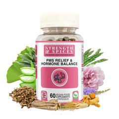 PMS Relief &amp; Hormone Balance 60 капсул - Сила и специи