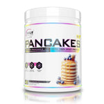 Genius Nutrition Protein Pancakes 500g package, energy protein supplement in resealable bag with branding and product labeling