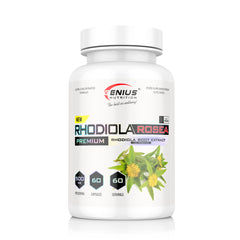 RHODIOLA ROSEA 60 Caps/60 Serv, Genius Nutrition