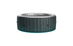 VIKING FITNESS MSpa Starry Comfort Series LED bubble spa hot tub with seating for 4 to 6 people, featuring starry lighting effects.