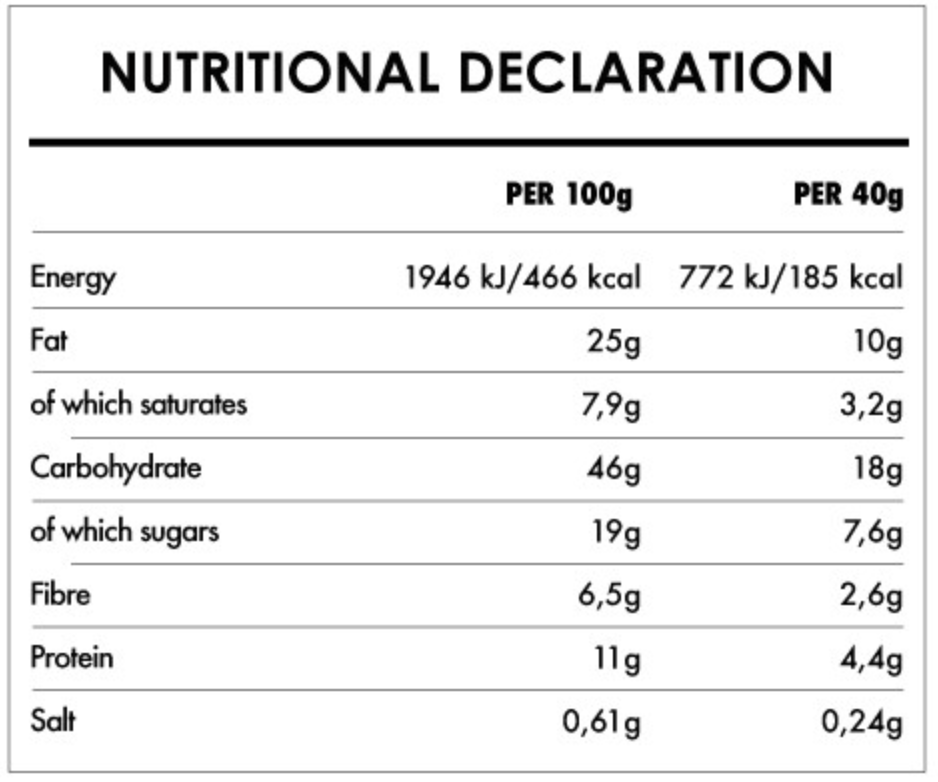 Iswari, BIO Oat Bar Chocolate Chip 40γρ