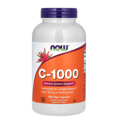 NOW Foods, C-1000 with Bioflavonoids, 250 Veg Capsules