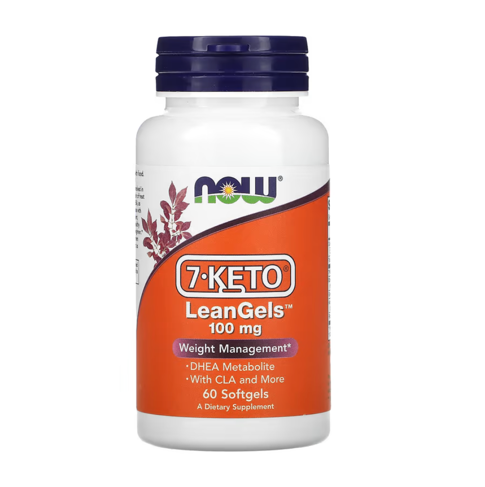 NOW Foods, 7-Keto, LeanGels, 100 mg, 60 Softgels