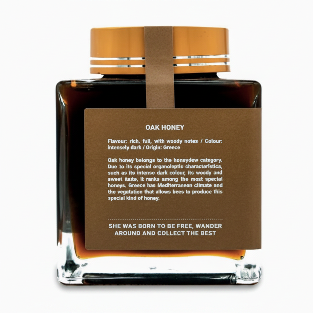LV Natural Foods, Queen Oak Honey 500gr