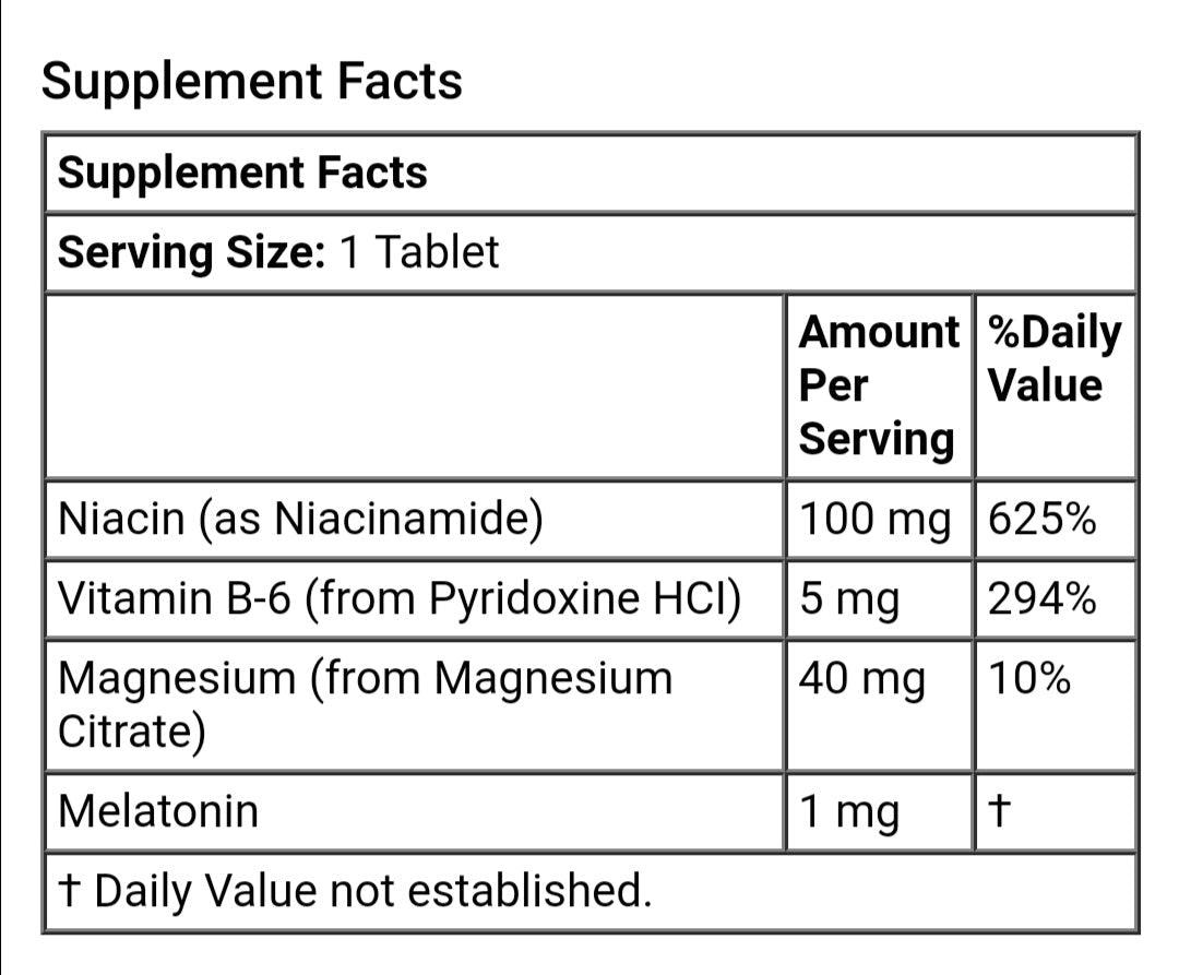 MKSTAVRINOS NOW Foods Melatonin supplement 1 mg, 100 tablets, dietary supplement for sleep support.