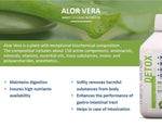 Screenshot of DeLixir Detox supplement bottle by DETA ELIS, featuring label details and packaging on a white background.