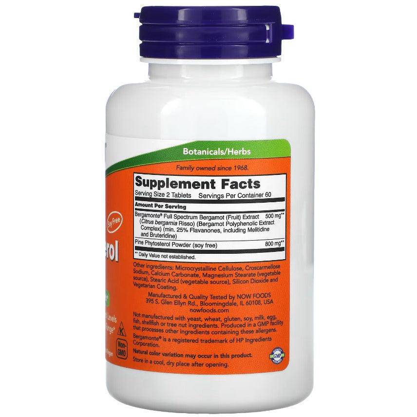 MKSTAVRINOS Cholesterol PRO supplement bottle with 120 tablets, dietary supplement for heart health and cholesterol management.