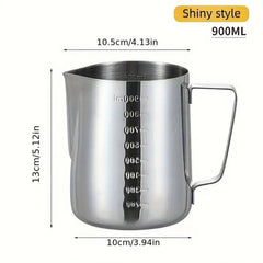 Stainless Steel Milk Frothing Pitcher - GREEN LIFE CYPRUS