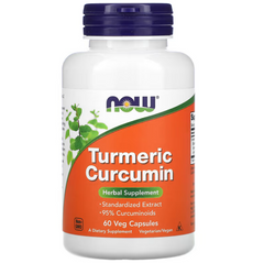 NOW Foods, Turmeric Curcumin, 60 Veg Capsules (665 mg per Capsule)