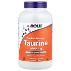 NOW Foods, Taurine, 1,000 mg, 250 Veg Capsules