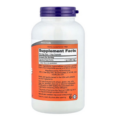 NOW Foods, Taurine, 1,000 mg, 250 Veg Capsules