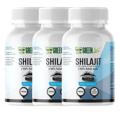 Green Life, Shilajit - Pure Himalayan Power, 90 Veg Caps 2 + 1 Free