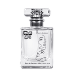 Green Life Cyprus Eros Edition perfume bottle with green accents, inspired by tobacco vanilla, shown in close-up.