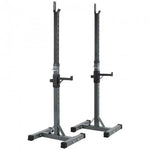 VIKING FITNESS BR-25 squat stands and barbell rack with sturdy metal construction for strength training and weightlifting.