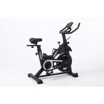 Viking S-600 Spin Bike by Viking Fitness featuring a sturdy frame, adjustable seat, and digital display for indoor cycling workouts.