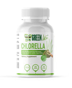 Green Life Cypruss Green Life Chlorella vegan capsules for daily detox, 2000mg, 120 capsules, natural supplement for wellness