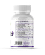 Green Life Cyprus ZMB advanced night recovery herbal supplement capsules, showing 90 vegan capsules in a bottle.