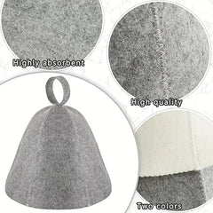 2pcs Sauna Hats