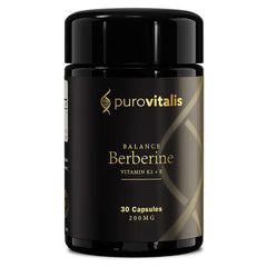 Berberine Balance 200mg, 30 Capsules - Purovitalis