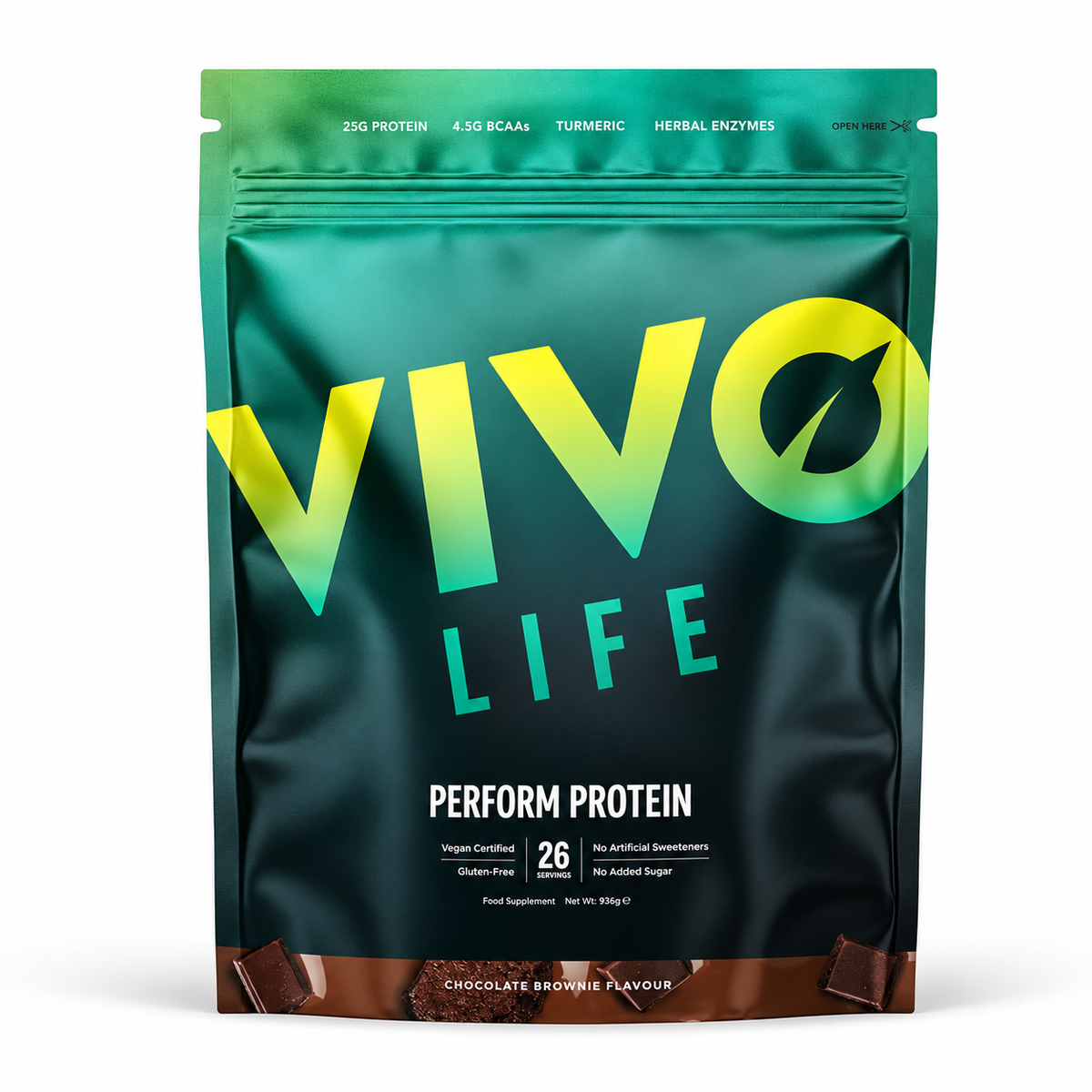 БОЛЬШАЯ ЭФФЕКТИВНОСТЬ Сырой растительный белок и BCAA - Vivo Life