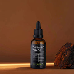 Kiki Health, Organic Chaga Extract Tincture, 50ml - GREEN LIFE CYPRUS