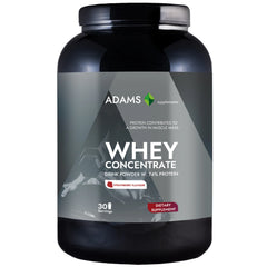 Adams Supplements, Whey concentrate protein, 908g
