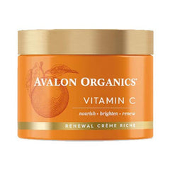 Vitamin C Renewal Cream Riche, 1 oz - Avalon Organics