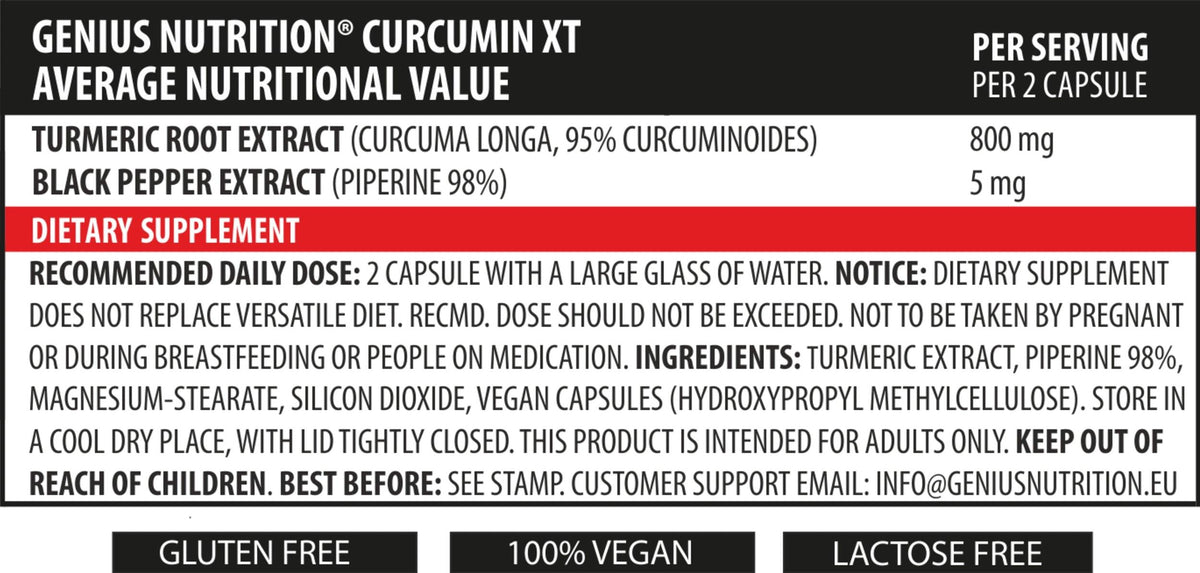 Old Products Curcumin-XT supplement bottle with 90 capsules, featuring a bright label and vibrant branding.