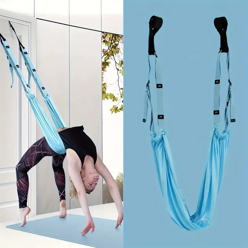 Aerial Yoga Belt, Yoga Pilates Hammock For Flexibility Training, Body Shaping, Stretching, Advanced Can Bear 300 Kg ChatGPT said: ChatGPT