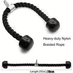 PowerPulse Pro dual-grip arm training rope by TEMU, showing thick, textured handles and durable rope for strength exercises.